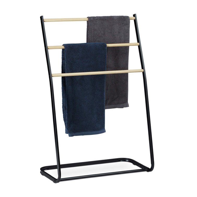 Belfry Bathroom Willena Free Standing Towel Rack Wayfair.co.uk
